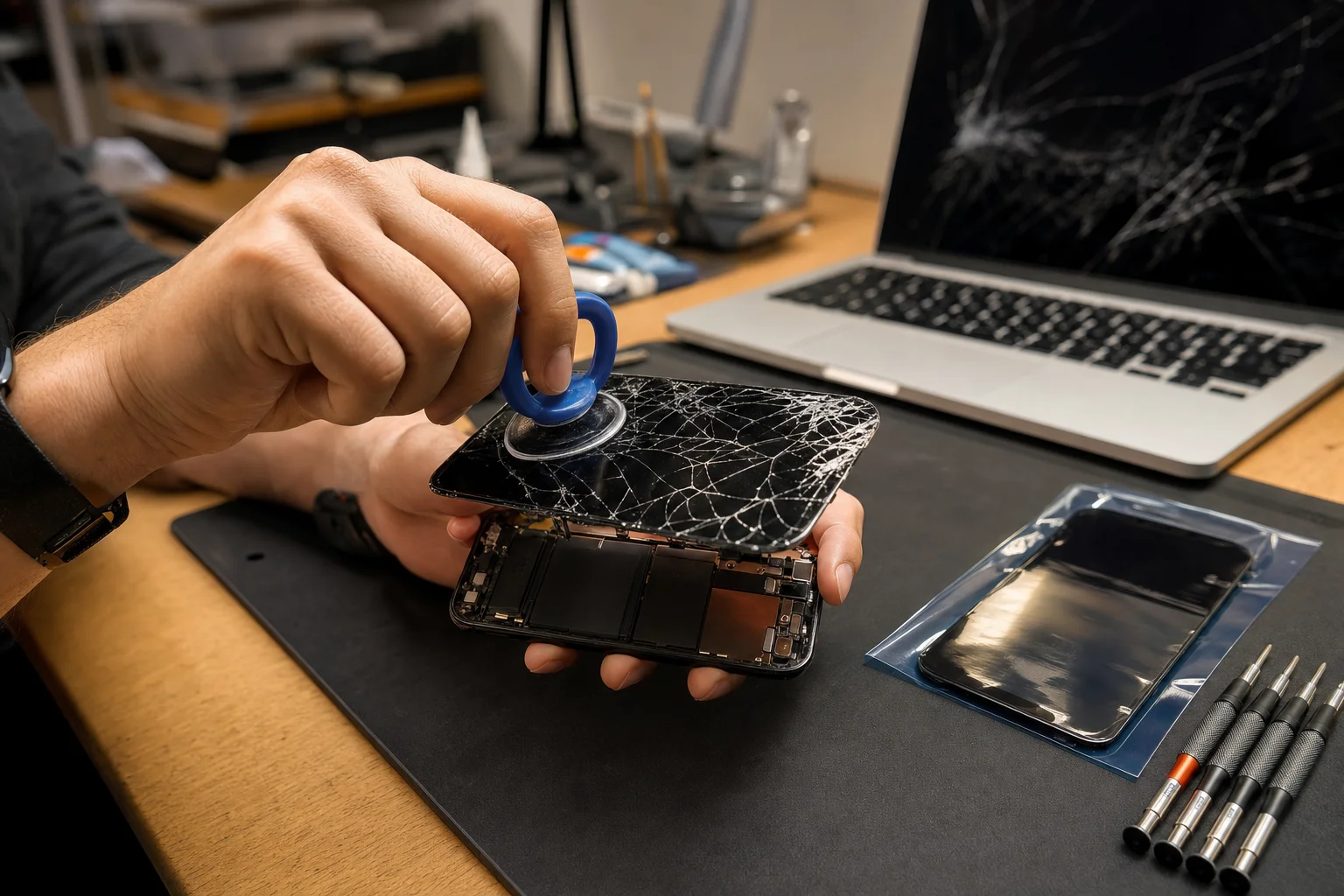 Screen Replacement Costs in 2026: iPhone, iPad, MacBook, and Laptop